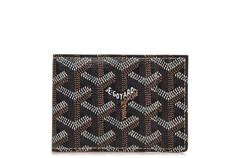 goyard slot wallet victoire companion goyardine|goyard wallet retail price.